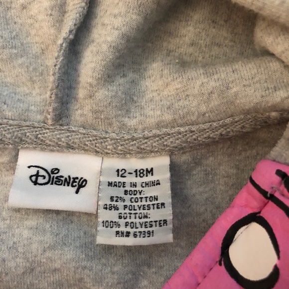 Minnie Mouse Sweatshirt & Pant Set 12-18 Months - Picture 5 of 5